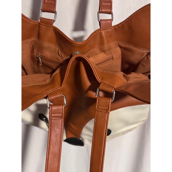 Fox Face Faux Leather Shoulder Bag - Picture 3 of 6